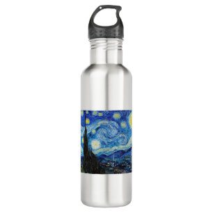 Impressionism Vincent Van Gogh Starry Starry Night 710 Ml Water Bottle