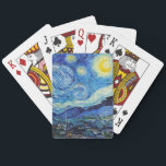 Impressionism Vincent Van Gogh Starry Starry Night Playing Cards<br><div class="desc">Looking for fine art, fine gallery art, or gallery art? You've come to the right place. Impressionism Vincent Van Gogh Starry Starry Night Meaning Famous Visual Arts Design features a great example of expressionism artwork. This Impressionism Vincent Van Gogh Starry Starry Night Meaning Famous Visual Arts Design reflects the essence...</div>