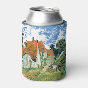 Impressionism Vincent Van Gogh Street in Auvers Can Cooler