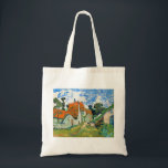 Impressionism Vincent Van Gogh Street in Auvers Tote Bag<br><div class="desc">Looking for fine art, fine gallery art, or gallery art? You've come to the right place. Impressionism Vincent Van Gogh Street in Auvers Painting features a great example of artistry. This Impressionism Vincent Van Gogh Street in Auvers Painting reflects the essence of the artist and the time period created in....</div>