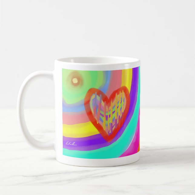 Impressionist Art Love Mug (Left)