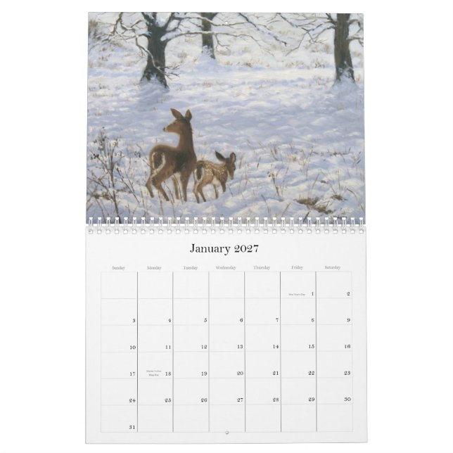 Impressionist Art of John Pompeo Calendar (Jan 2027)