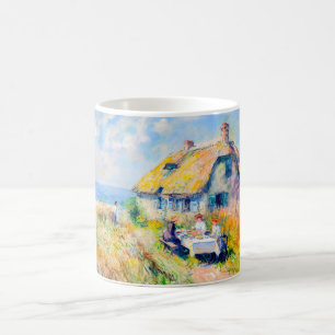 Impressionist House by the Sea – Coastal Art Mug