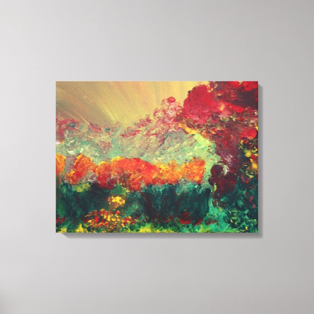 Impressionist Painting Canvas Print (Front)