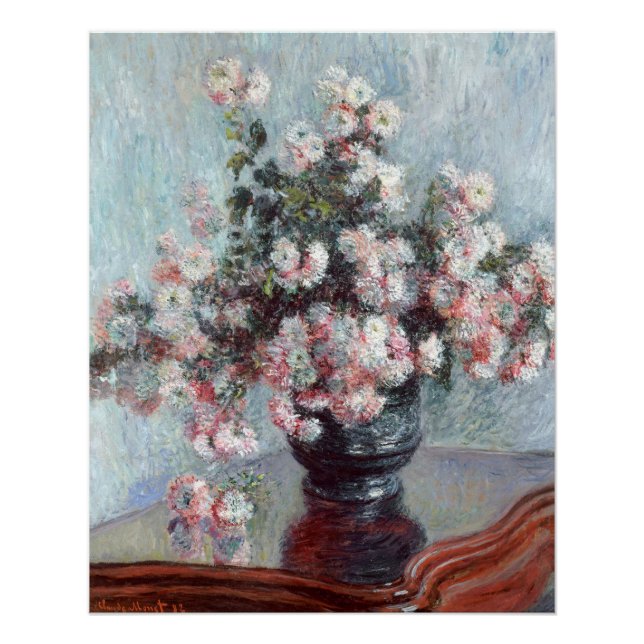Impressionist Still Life Floral Poster (Front)