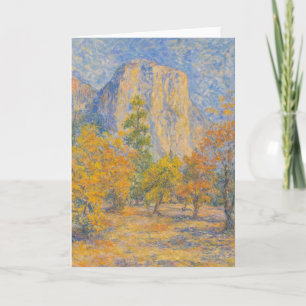 Impressionist Style 'El Capitan from Yosemite Vall Card