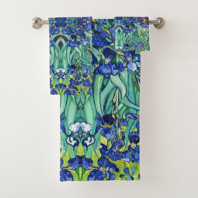 Impressionnisme du jardin fleuri Van Gogh Irises (En situation)