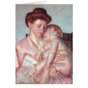 Impressionnisme vintage, bébé endormi par Mary Cas