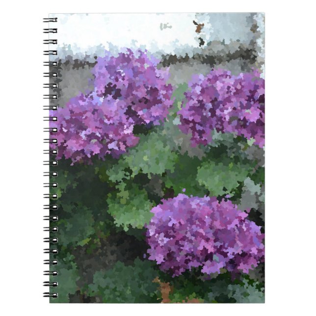 Impressionniste Carnet Hydrangea (Devant)
