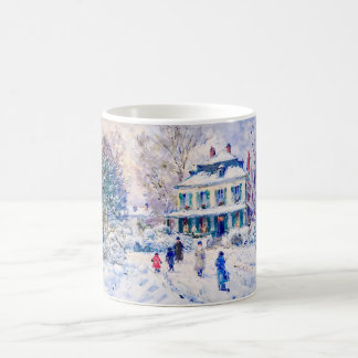 Impressionniste Jardin Art Mug Jardin d'hiver Mais