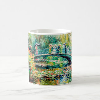 Impressionniste Pont de jardin sur l'étang Mug Art
