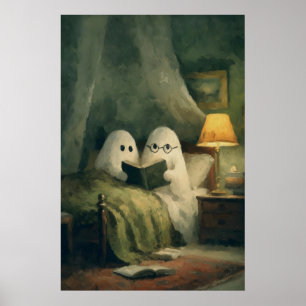 Impressions d'art de fantômes dans la chambre à co
