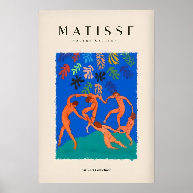 Impressions d'art de Matisse - Les Figures de la D (Devant)
