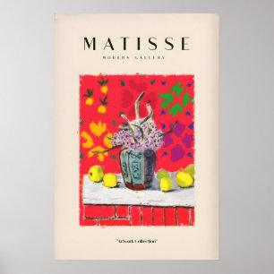 Impressions d'art de Matisse - Nature morte Fleurs