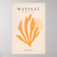Impressions d'art Matisse - Art abstrait d'algues