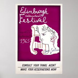 Impressions de vieilles affiches du Festival d'Édi