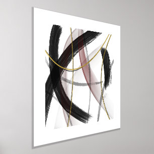 Impressions Dorure Art Abstrait moderne Gold Foil