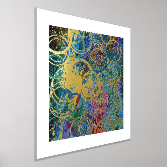 Impressions Dorure Art Abstrait moderne Gold Foil (Poser)