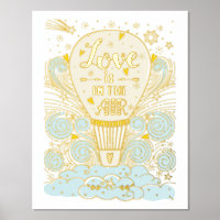 Balloon à air chaud "L'amour est dans l'air"