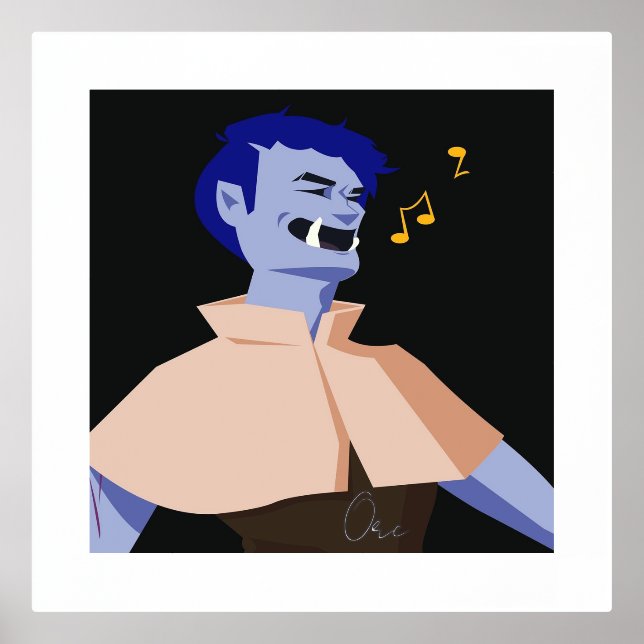 Impressions Dorure Caractère Orc (Recto)