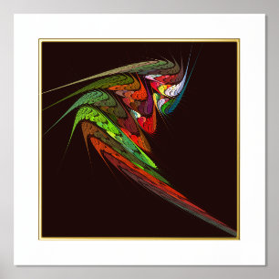 Impressions Dorure Chameleon Art Abstrait
