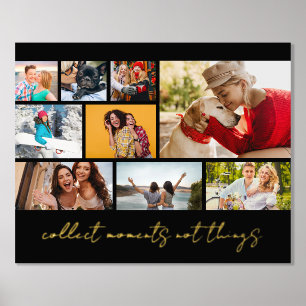 Impressions Dorure Collect Moments Script Multi Photo Collage Moderne