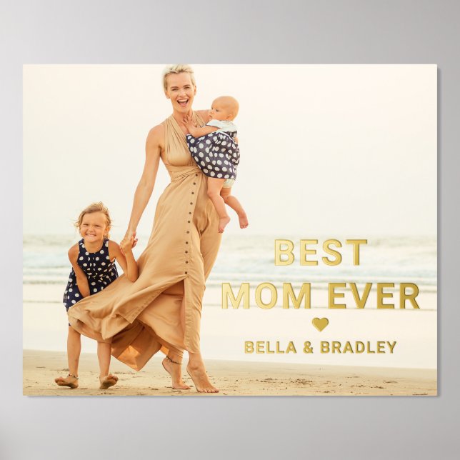 Impressions Dorure Cute BEST MAMA EVER Heart Mother's Day (Recto)