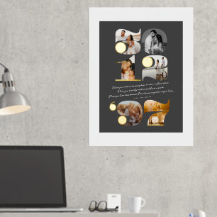 Impressions Dorure Date De Mariage Personnalisée Et Citation D'Amour 