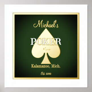 Impressions Dorure Elégant Poker Jouer Cartes Foil Accent