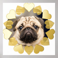 Élégante photo de coeur minimale