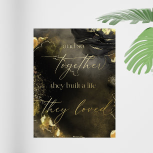 Impressions Dorure Ensemble, ils ont construit une vie qu'ils aimaien