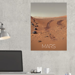 Impressions Dorure Espace Extérieur, Système Solaire, Planète Mars, C