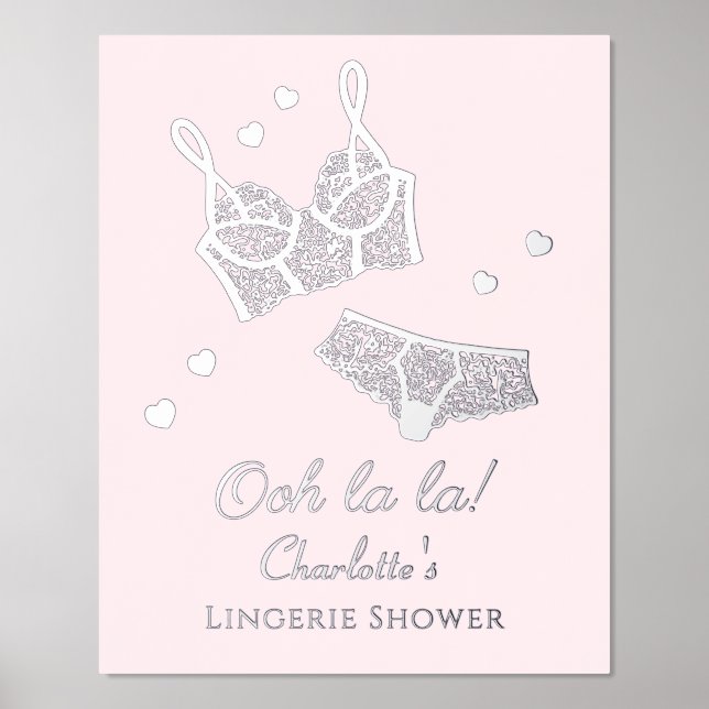 Impressions Dorure Fête des mariées de lingerie Bachelorette Bienvenu (Recto)