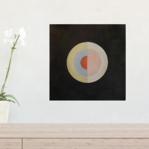 Impressions Dorure Hilma Af Klint, Le Swan No.16, Art Abstrait