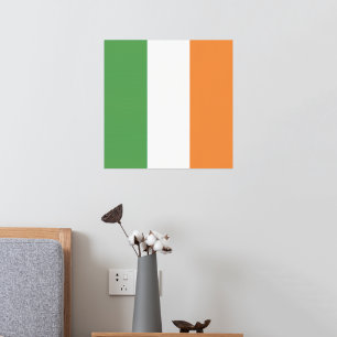 Impressions Dorure Irlande National Flag, standard irlandais, bannièr