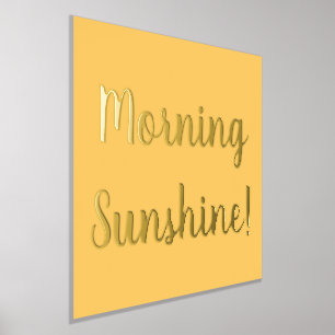 Impressions Dorure Jaune Matin Soleil Or
