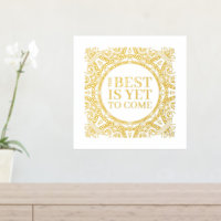 Le Mieux Est Encore À Venir Citer Gold Mandala