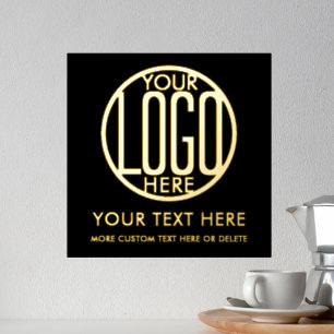 Impressions Dorure Logo de l'entreprise Moderne Minimal Business Prom
