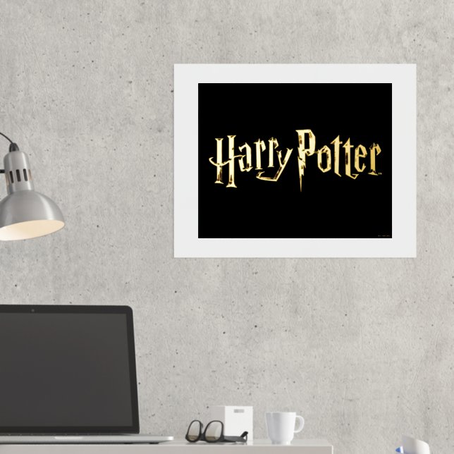 Impressions Dorure Logo doré Harry Potter (In situ (Bureau 2))