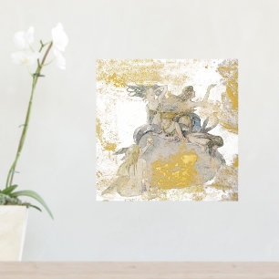 Impressions Dorure Mermaid Gold Argent Distressed Mer d'Imaginaire Vi
