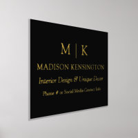 Monogramme minimaliste ou ajout de logo Business G