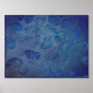 Impressions Dorure Ocean Creatures Silver Foil Print