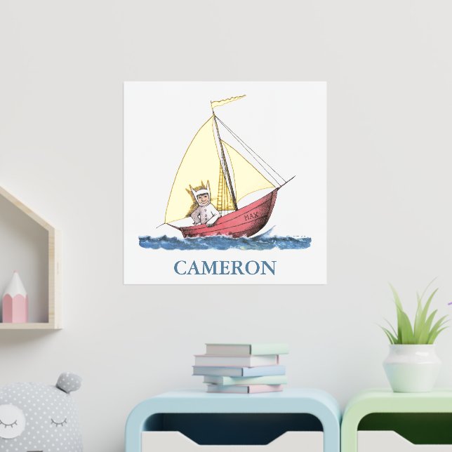 Impressions Dorure Où sont les choses sauvages | Max Voile (In Situ (Pépinière))