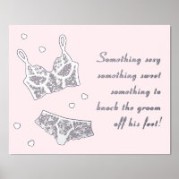 Panneau de la Fête des mariées de lingerie