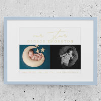 PERSONNALISÉ Notre étoile | Nouveau BaBy DEUX OR P