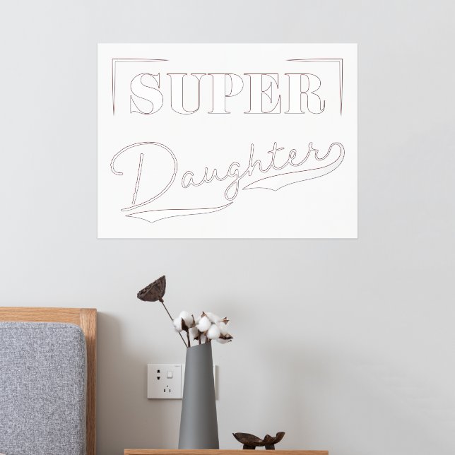 Impressions Dorure Super Daughter (In situ (Chambre 2))