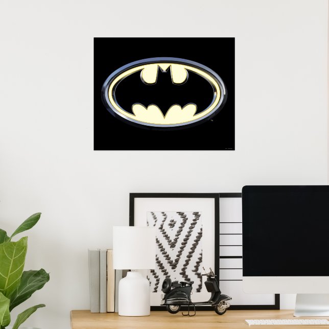 Impressions Dorure Symbole Batman | Logo classique (In Situ (Bureau))