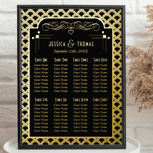 Impressions Dorure Vintage Gatsby Art déco des années 1920 Mariage as