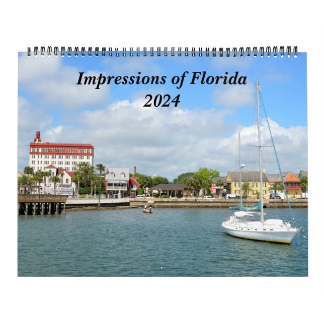 Impressions du calendrier Florida 2024 (Protection)