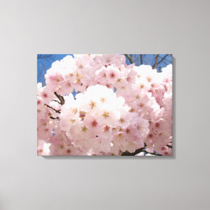 Impressions sur toile de fleurs d'arbre 18x24